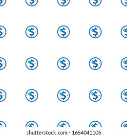 Net Income Icon Pattern Seamless Isolated On White Background. Editable Filled Net Income Icon. Net Income Icon Pattern For Web And Mobile.