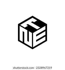 NET letter logo design in illustration. Vector logo, calligraphy designs for logo, Poster, Invitation, etc.