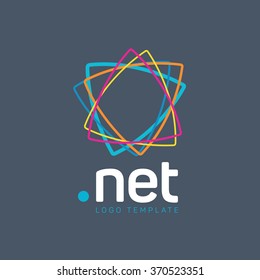 Net Logo. Network Logo. Connect Logo. Digital Logo. Communication Logo