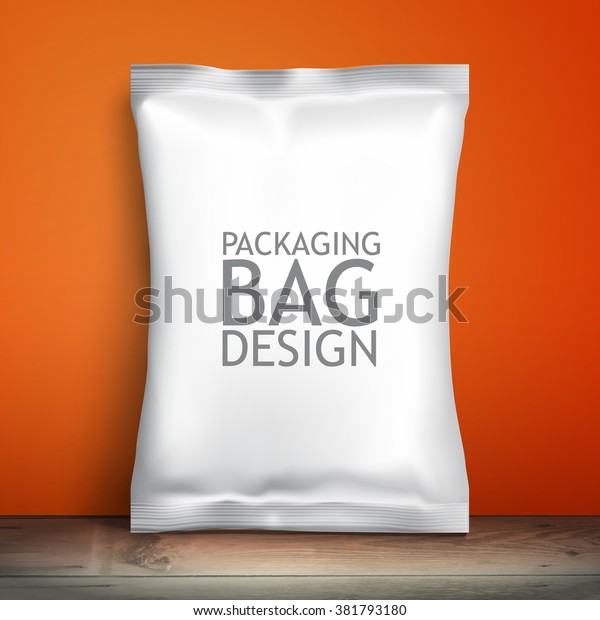 Net Packaging On Shelf Mockup Foil Stock Vector (Royalty Free ...