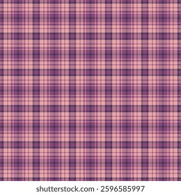 Net pattern check fabric, japan vector tartan texture. Salmon background plaid seamless textile in pink and light colors palette.