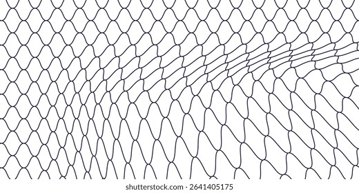 Net pattern isolated on white background. For web site,poster,placard,backdrop and wallpaper. Creative art concept, vector illustration, eps 10
