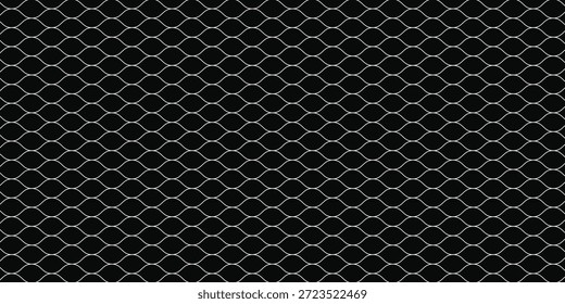 Patrón neto. Silueta de Vector de red de cuerda. Patrón de red de fútbol, fútbol, voleibol, tenis y tenis. Textura o patrón de cuerda de red de caza de pescadores.