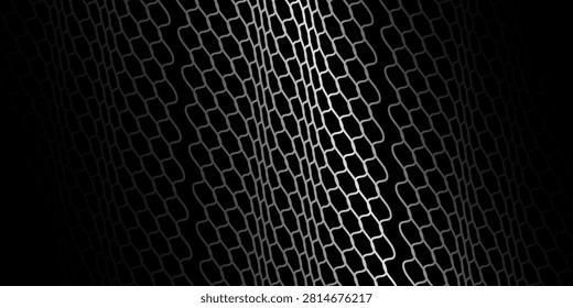 Net pattern. Rope net vector silhouette. Soccer, football, volleyball, tennis and tennis net pattern. Fisherman hunting net rope texture or pattern.	
