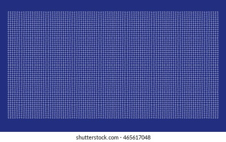 Net pattern. Rope net vector silhouette. Soccer, football, volleyball and tennis net pattern.