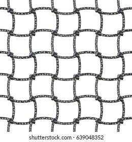 Net seamless texture. Vector illustration