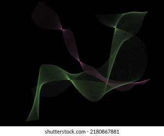 una red extendida en la oscuridad, formando una escena asombrosa, hermosa obra vectorial perfecta para el fondo

