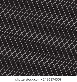 Net texture pattern isolated on white background. Net texture pattern for backdrop and wallpaper. Realistic net pattern with black squares. background, vector illustration. EPS 10