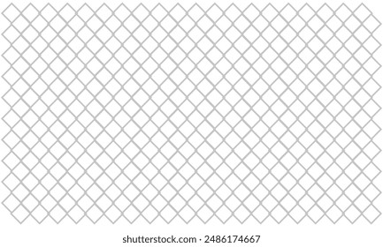 Net texture pattern isolated on white background. Net texture pattern for backdrop and wallpaper. Realistic net pattern with black squares. background, vector illustration. EPS 10