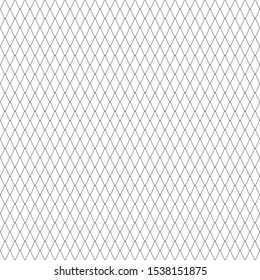 Net texture. Seamless diamonds pattern. Vector art.