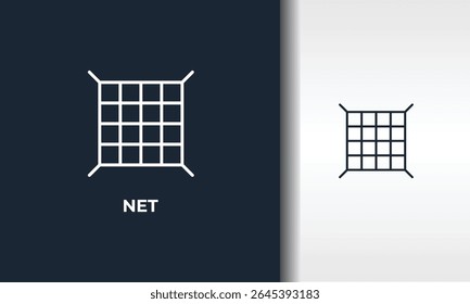 Net Vector, Icon Or Logo Sign Isolated Symbol Illustration