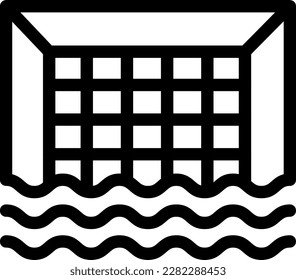 net Vector illustration on a transparent background. Premium quality symmbols. Glyphs vector icons for concept and graphic design. 
