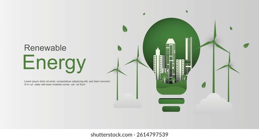 net zero ecology with tree nature idea building icon solar energy concept