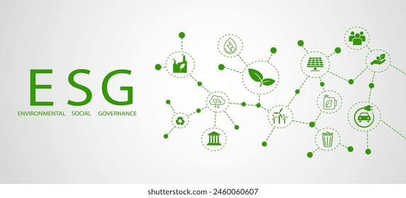 Net zero y la conservación del medio ambiente y la modernización sostenible de ASG utilizando tecnologías de recursos renovables para reducir la contaminación. 