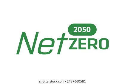  net zero text information sign
