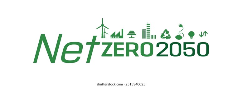  net zero text information sign