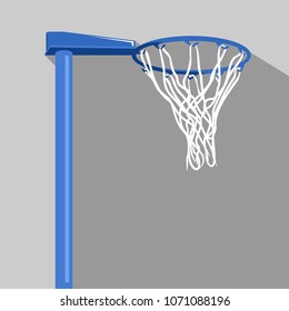 Netball Hoops Vector Illustration