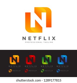 Netflix N Letter Logo