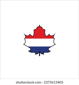 Netherland flag icon vector illustration