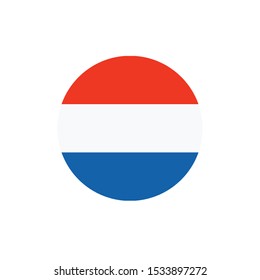 netherland flag vector illustration design template