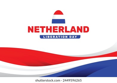Netherland Liberation Day Background Design Nationalism