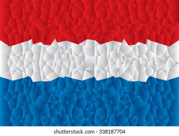 Netherlands Abstract Flag