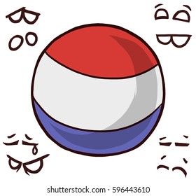 netherlands country ball holland