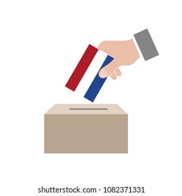 Netherlands Elections Vote Box Vector Work