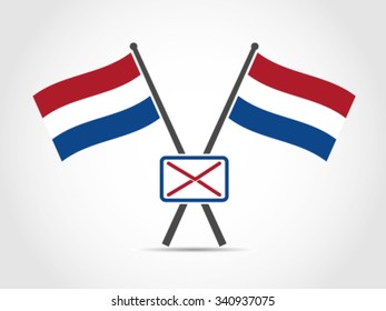 Netherlands Emblem Flag Digital Mail