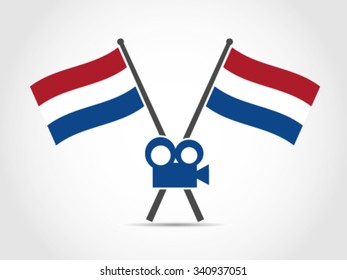 Netherlands Emblem Flag Movies