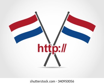 Netherlands Emblem Flag Web Address
