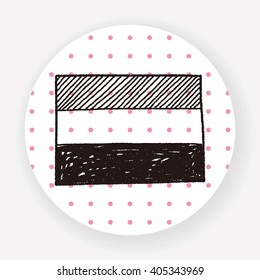 netherlands flag doodle