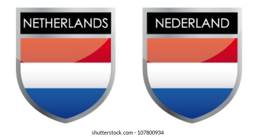 Netherlands flag emblem