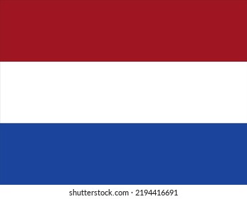 La bandera de los Países Bajos es de alta calidad y fácil de modificar