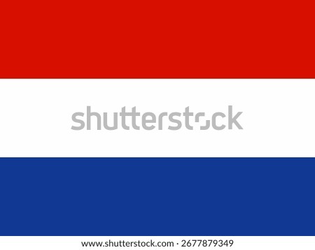 Netherlands flag icon. Netherlands national flag. Vector illustration.