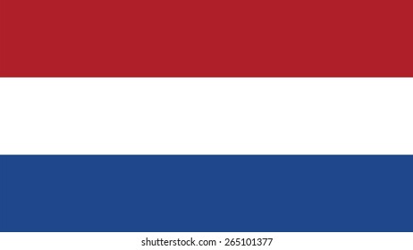 netherlands Flag for Independence Day and infographic Vector illustration.