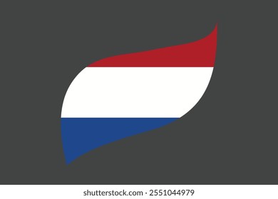 Bandera de los Países Bajos, La bandera de los Países Bajos, Bandera de los Países Bajos Vector de ilustración de país, Rectángulo Netherlands bandera ilustración, Ilustración vectorial plana
