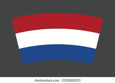 Bandera de los Países Bajos, La bandera de los Países Bajos, Bandera de los Países Bajos Vector de ilustración de país, Rectángulo Netherlands bandera ilustración, Ilustración vectorial plana
