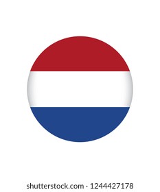 Netherlands flag, official colors and proportion correctly. National Netherlands flag. Flat vector illustration. EPS10. Flag of Israel. Symbol of Independence Day, souvenir soccer game banner.