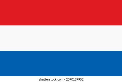 Netherlands Flag red blue white Amsterdam holland