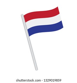 Netherlands  flag. Simple vector Netherlands  flag