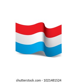 Netherlands flag, vector illustration