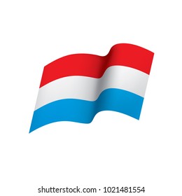 Netherlands flag, vector illustration