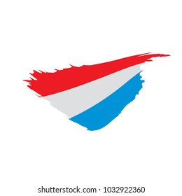 Netherlands flag, vector illustration