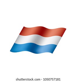 Netherlands flag, vector illustration
