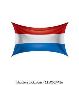 Netherlands flag, vector illustration
