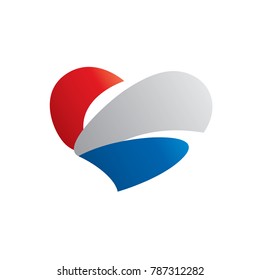 Netherlands flag, vector illustration