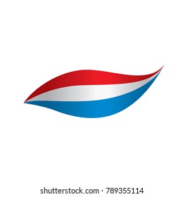 Netherlands flag, vector illustration