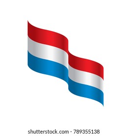 Netherlands flag, vector illustration