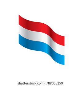 Netherlands flag, vector illustration